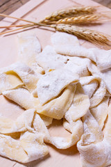 Lagane fresche fatte a mano