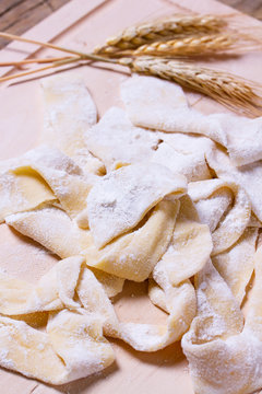 Lagane fresche fatte a mano