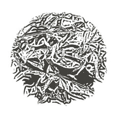 grunge halftone drawing textures set. vector illustration