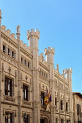 Fototapeta na wymiar neoklassizistische Parlament der Balearen