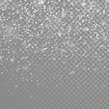 Vector gold glitter particles background effect