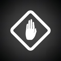 Icon of Warning hand