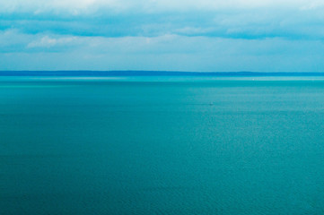 Landscape photo on lake Balton