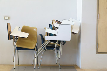 Thai lecture chairs and tables