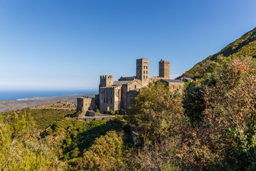 Obraz premium The Monastry of Saint Pere de Rodes