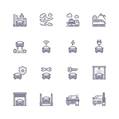 Transport icons