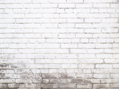 old white brick wall texture for background Ready for product di