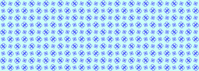Illustrated repetitive pattern