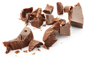 Chocolate pieces