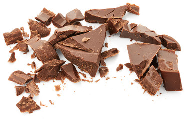 Chocolate pieces
