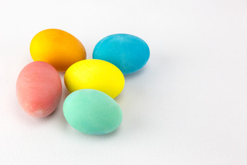 Multicolour Easter eggs