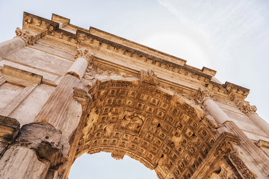 Arch Of Titus In Rome