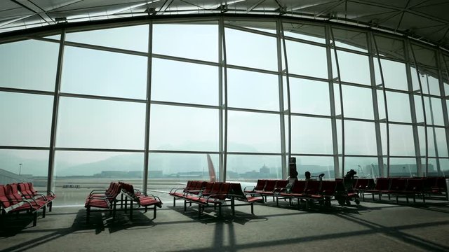 South Korea Seoul airport time lapse