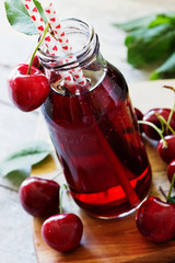 Fresh cherry juice
