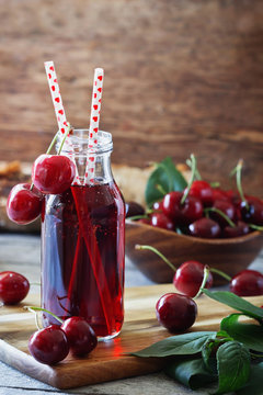 Fresh cherry juice