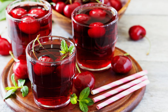 Fresh cherry juice