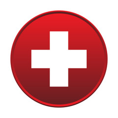 First aid sign symbol vector