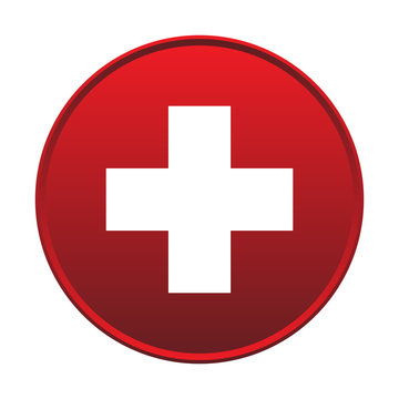 First aid sign symbol vector
