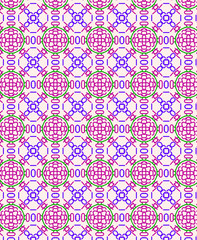 Illustrated patterned background