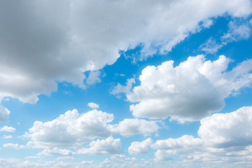 Blue sky with cloud, nature background