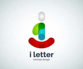 Letter i logo