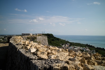 勝連城跡と広がる景色
