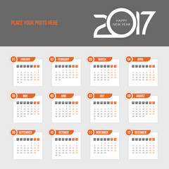 Calendar 2017