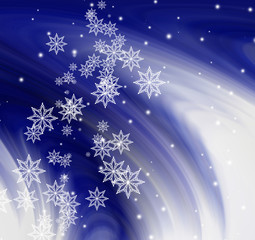 snowflakes,christmas card