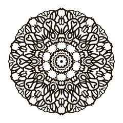Bohemian Indian Mandala print.