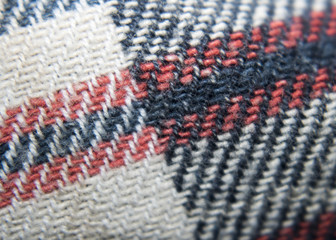 Color plaid Flannel Fabric Texture