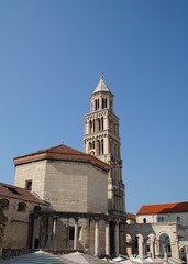 Fototapeta na wymiar Kathedrale St. Domnius und Mausoleum in Split