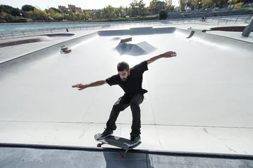 Foto op Plexiglas Skater grinding © davidaguerophoto