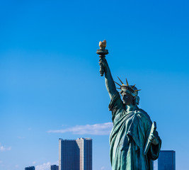 Obraz premium お台場 自由の女神像