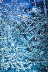 Frost Pattern on window