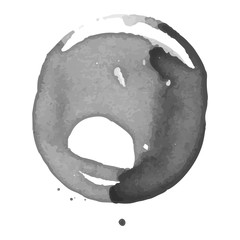 Coffee stain cup spots vector