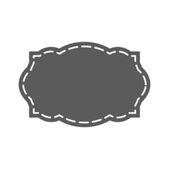 Vintage frame label , paper design for web ,Stickers, Tags