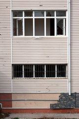 Obraz premium broken window