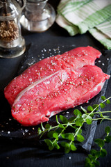 Two Rib Eye Steaks