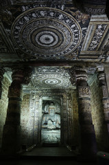 Cave 2. Ajanta Caves, India