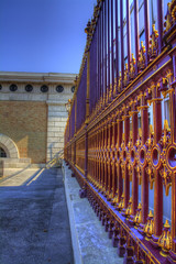 Prunkzaun bei der Wiener Hofburg