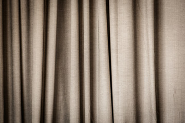Fototapeta premium Brown Curtain