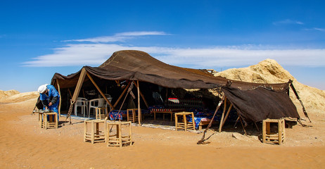 Berberzelt in der Sahara
