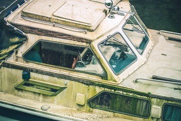 Abandoned Dirty Boat