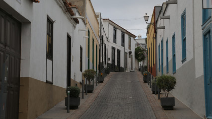 Obraz premium Calle de la Iglesia, San Miguel de Abona Santa Cruz de Tenerife