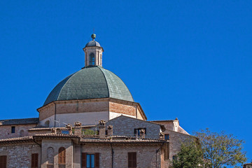 Fototapeta na wymiar Blick auf Kathedrale San Rufino