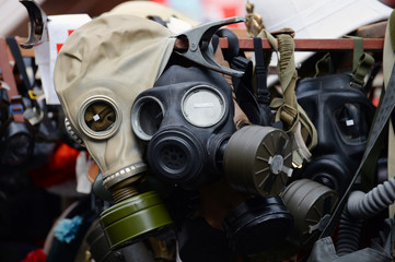 Gas Masks at Portobello Road