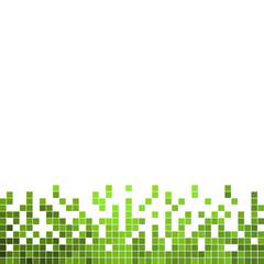abstract vector square pixel mosaic background
