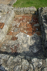 Roman villa floor tiles