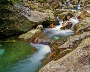 stream and stones
