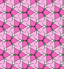 Illustrated patterned background